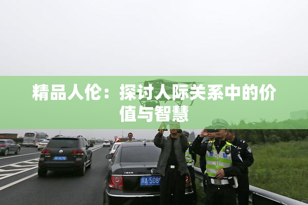 精品人伦：探讨人际关系中的价值与智慧