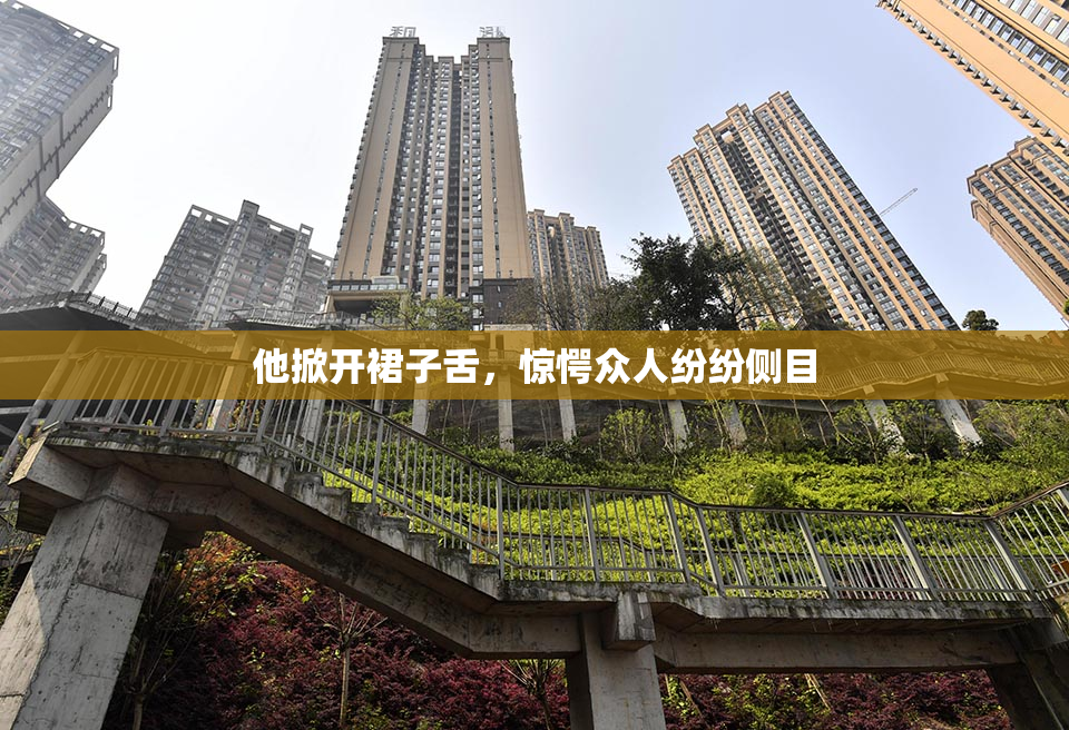 他掀开裙子舌，惊愕众人纷纷侧目