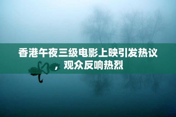 香港午夜三级电影上映引发热议，观众反响热烈