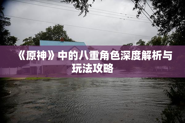 《原神》中的八重角色深度解析与玩法攻略