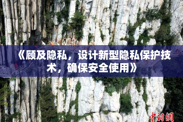 《顾及隐私，设计新型隐私保护技术，确保安全使用》
