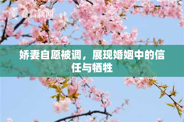 娇妻自愿被调，展现婚姻中的信任与牺牲