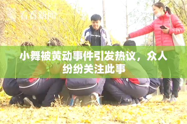 小舞被黄动事件引发热议，众人纷纷关注此事