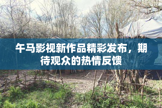 午马影视新作品精彩发布，期待观众的热情反馈