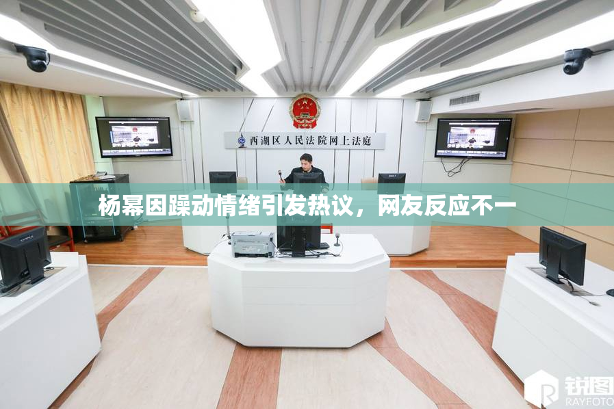 杨幂因躁动情绪引发热议，网友反应不一