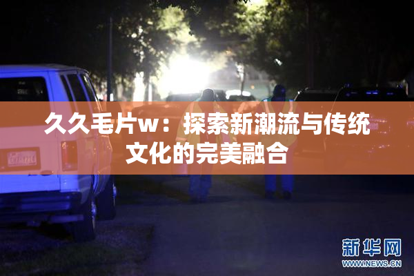 久久毛片w：探索新潮流与传统文化的完美融合