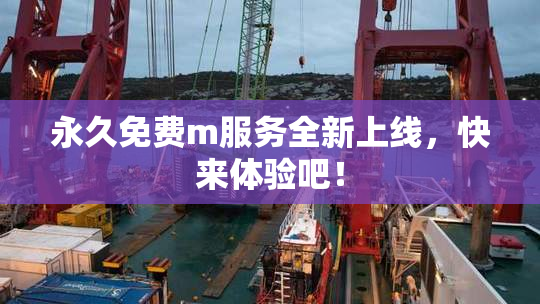 永久免费m服务全新上线，快来体验吧！