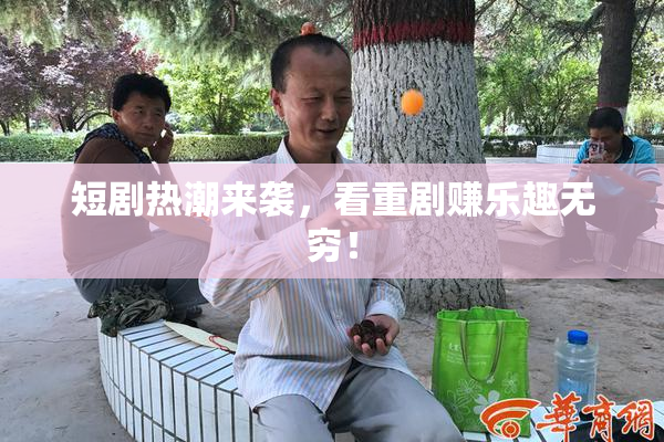短剧热潮来袭，看重剧赚乐趣无穷！
