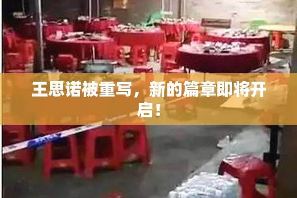 王思诺被重写，新的篇章即将开启！