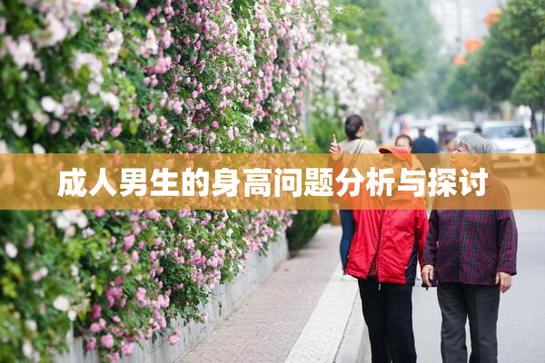 成人男生的身高问题分析与探讨