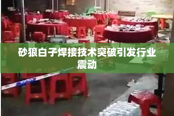 砂狼白子焊接技术突破引发行业震动