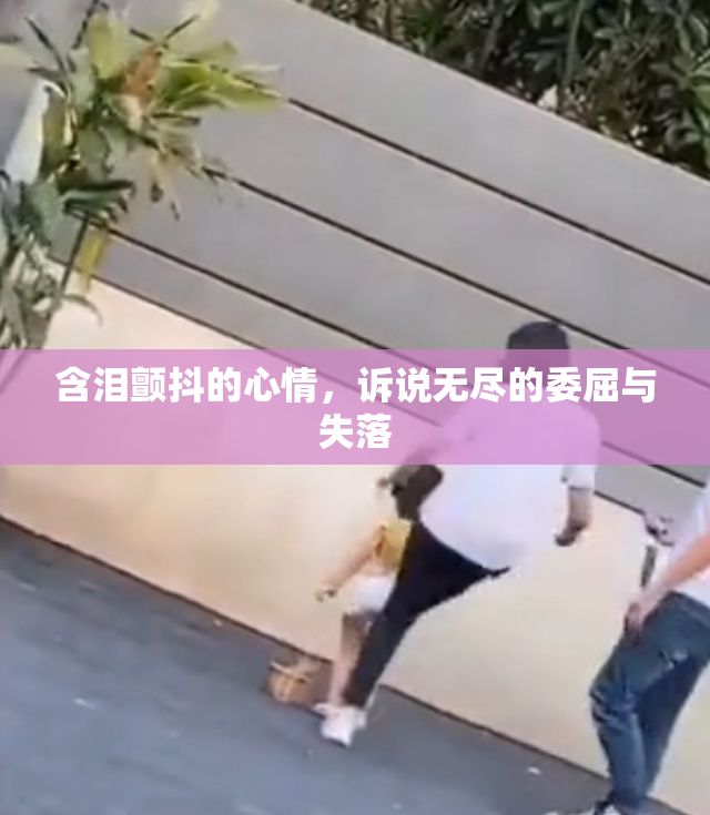 含泪颤抖的心情，诉说无尽的委屈与失落