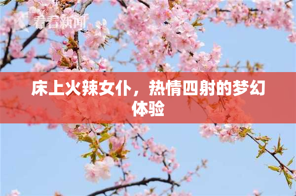床上火辣女仆，热情四射的梦幻体验