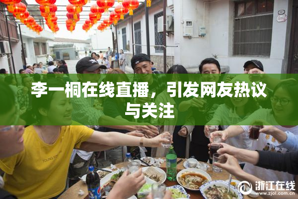 李一桐在线直播，引发网友热议与关注