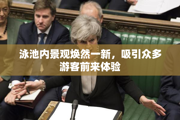 泳池内景观焕然一新，吸引众多游客前来体验