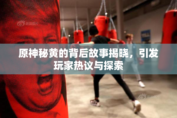 原神秘黄的背后故事揭晓，引发玩家热议与探索