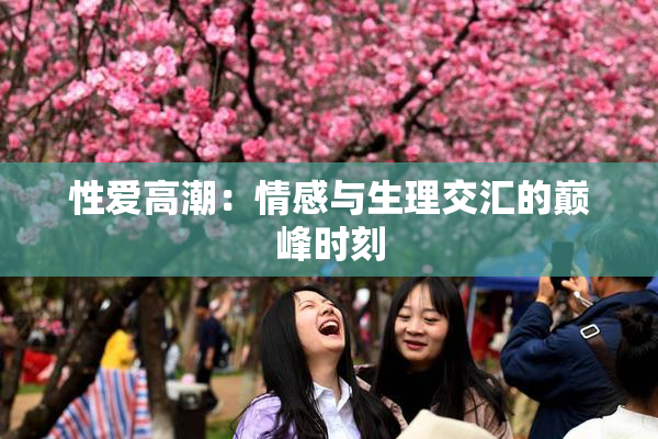 性爱高潮：情感与生理交汇的巅峰时刻