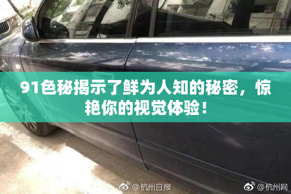 91色秘揭示了鲜为人知的秘密，惊艳你的视觉体验！