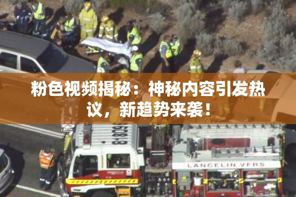 粉色视频揭秘：神秘内容引发热议，新趋势来袭！