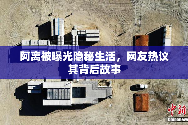 阿离被曝光隐秘生活，网友热议其背后故事
