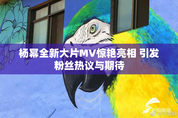 杨幂全新大片MV惊艳亮相 引发粉丝热议与期待