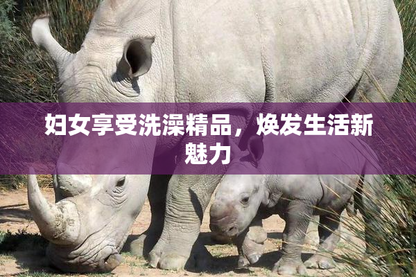 妇女享受洗澡精品，焕发生活新魅力