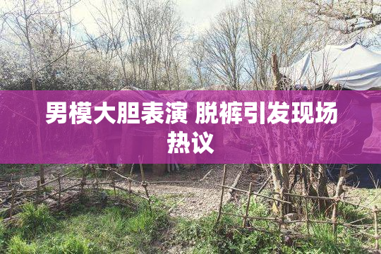 男模大胆表演 脱裤引发现场热议