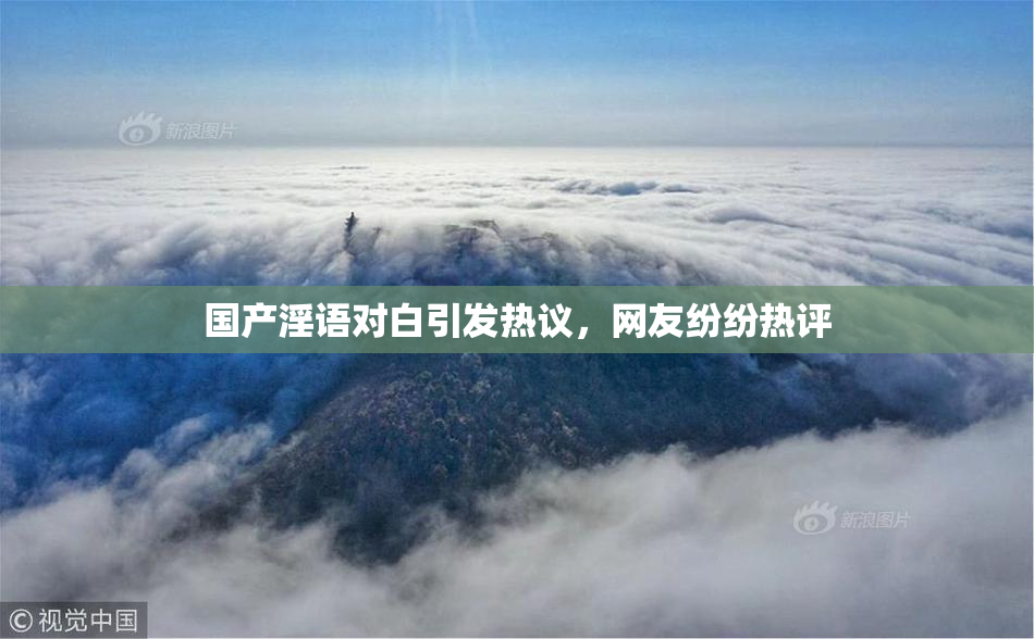 国产淫语对白引发热议，网友纷纷热评
