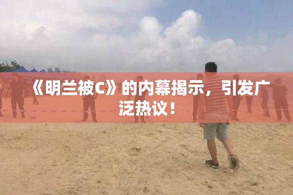 《明兰被C》的内幕揭示，引发广泛热议！