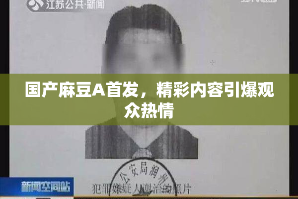 国产麻豆A首发，精彩内容引爆观众热情