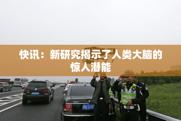 快讯：新研究揭示了人类大脑的惊人潜能