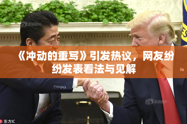 《冲动的重写》引发热议，网友纷纷发表看法与见解