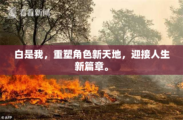 白是我，重塑角色新天地，迎接人生新篇章。
