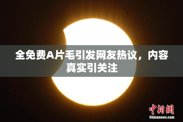 全免费A片毛引发网友热议，内容真实引关注