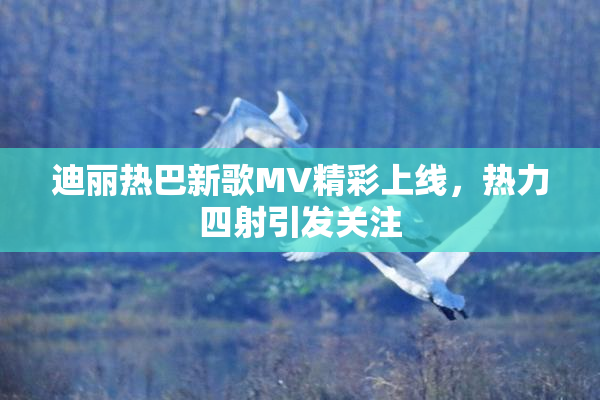 迪丽热巴新歌MV精彩上线，热力四射引发关注