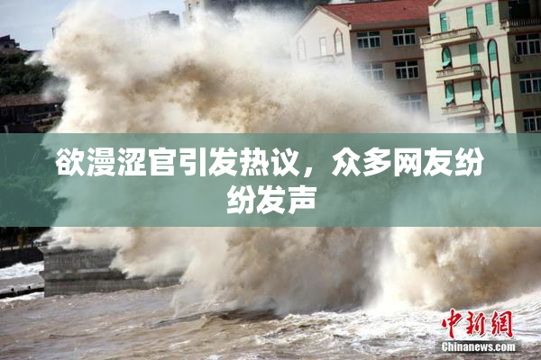 欲漫涩官引发热议，众多网友纷纷发声