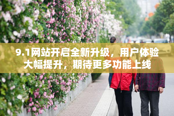 9.1网站开启全新升级，用户体验大幅提升，期待更多功能上线