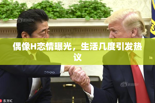 偶像H恋情曝光，生活几度引发热议