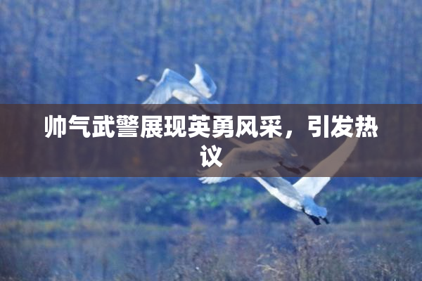 帅气武警展现英勇风采，引发热议