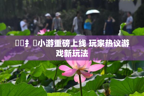 喿喿扌畐小游重磅上线 玩家热议游戏新玩法