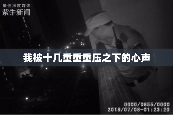 我被十几重重重压之下的心声