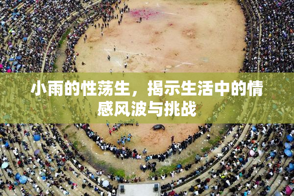 小雨的性荡生，揭示生活中的情感风波与挑战