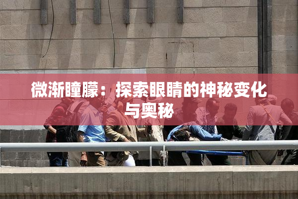 微渐瞳朦：探索眼睛的神秘变化与奥秘