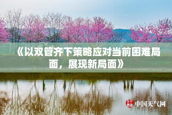 《以双管齐下策略应对当前困难局面，展现新局面》