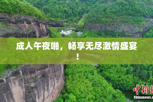 成人午夜啪，畅享无尽激情盛宴！
