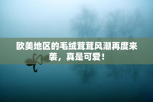 欧美地区的毛绒茸茸风潮再度来袭，真是可爱！
