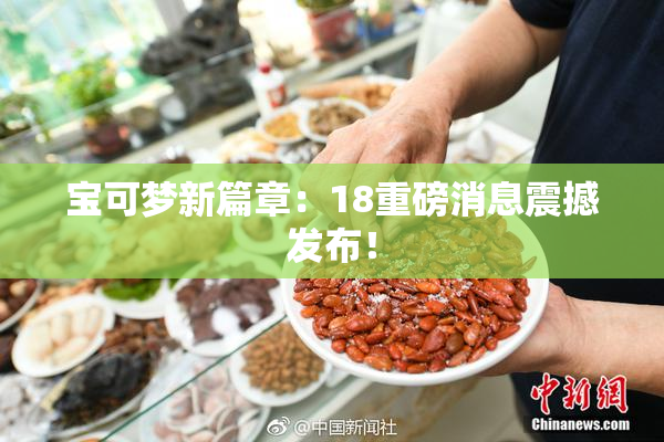 宝可梦新篇章：18重磅消息震撼发布！