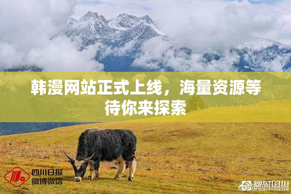 韩漫网站正式上线，海量资源等待你来探索