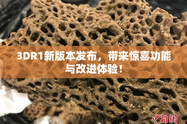 3DR1新版本发布，带来惊喜功能与改进体验！
