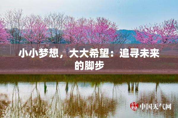 小小梦想，大大希望：追寻未来的脚步